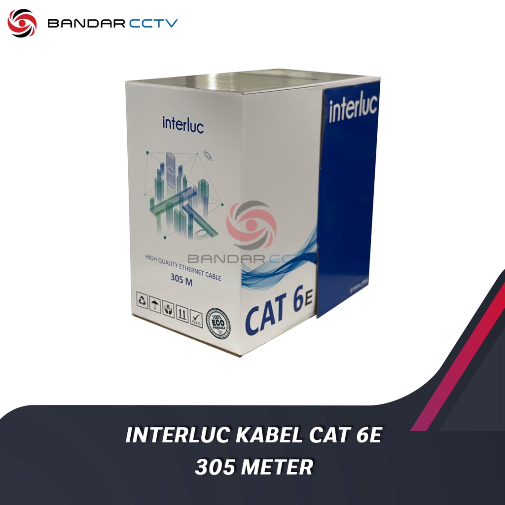 Interluc Kabel Lan UTP CAT6E 305 Meter