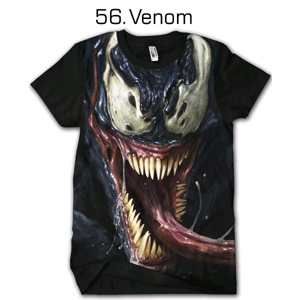 Kaos Venom 56 Tshirt Dewasa Cowok  Cewek Baju  Anak  kids 