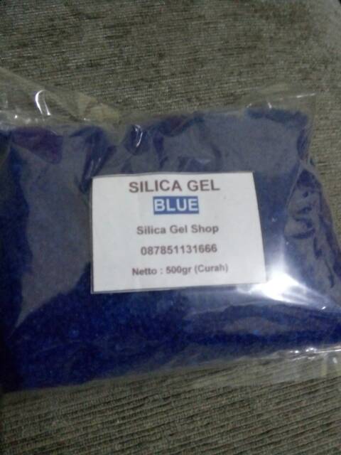 Silica Gel Blue Curah Netto 500gr