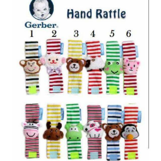 Gelang Rattle Gerber