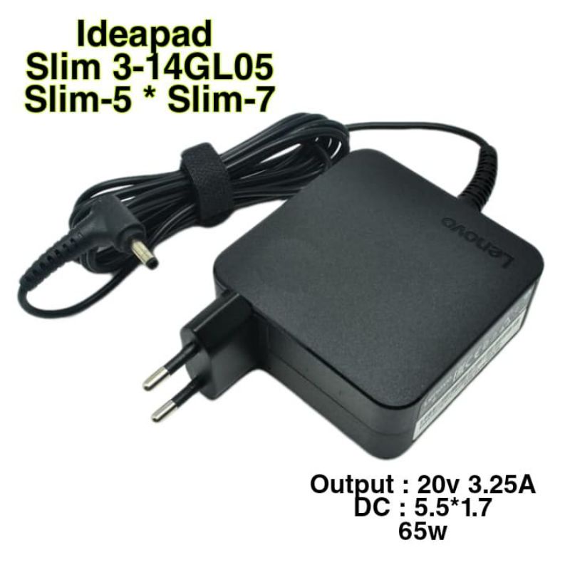 Adaptor Charger Laptop Lenovo  Ideapad  Slim 3 Slim 5 Slim 7 Flex 5