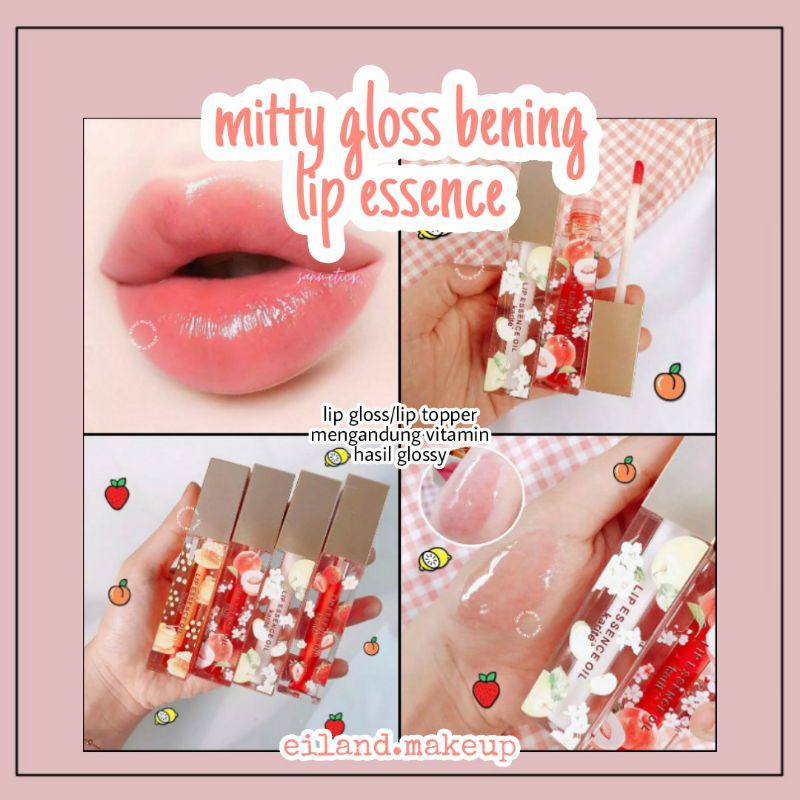 Mitty Lip Gloss Bening Essence Lip Topper