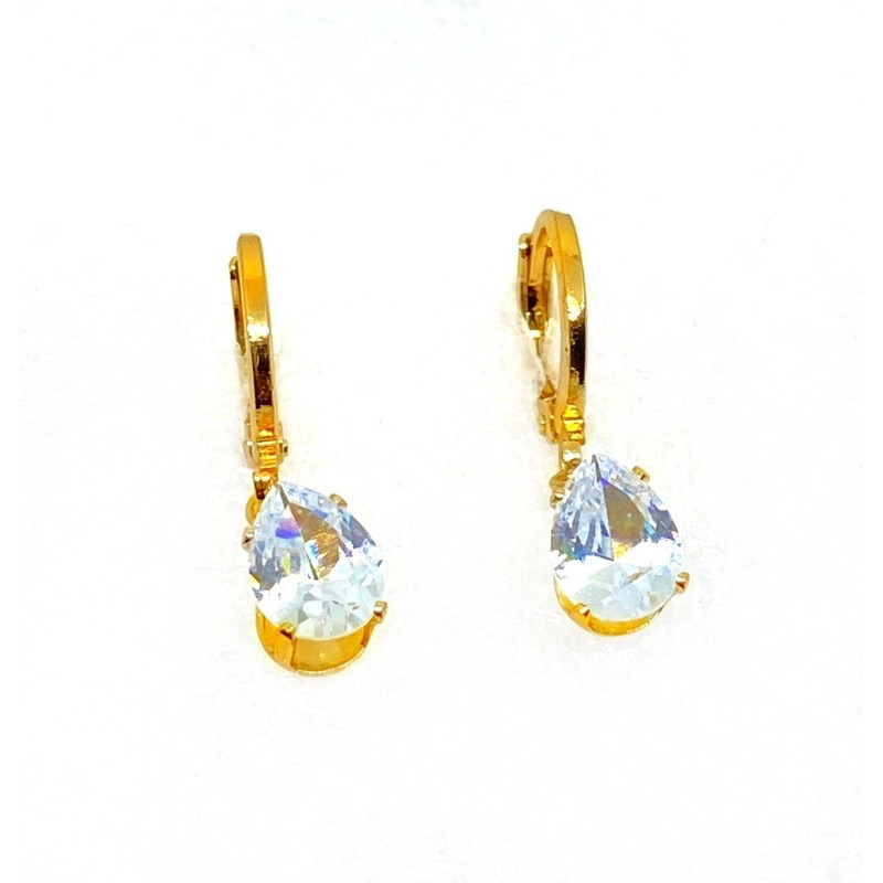 satu set kalung dan anting perhiasan lapis emas /perhiasan lapis emas
