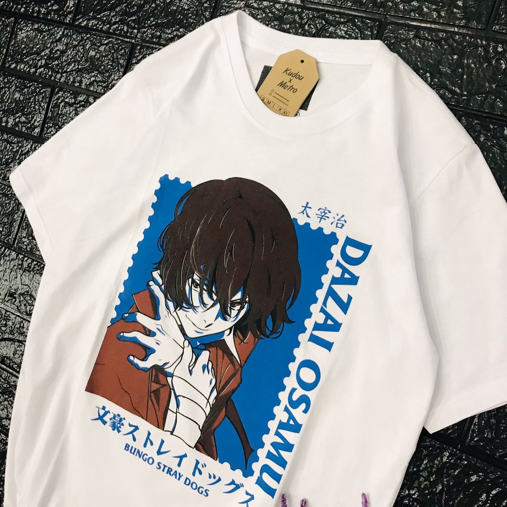 Tshirt Dazai Osamu Bungou Stray Dogs Anime