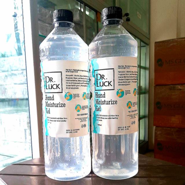 DR.LUCK HAND SANITIZER GEL 1 LITER BPOM / HAND SANITIZER 1000ML / SANITIZER GEL / HAND SANITIZER