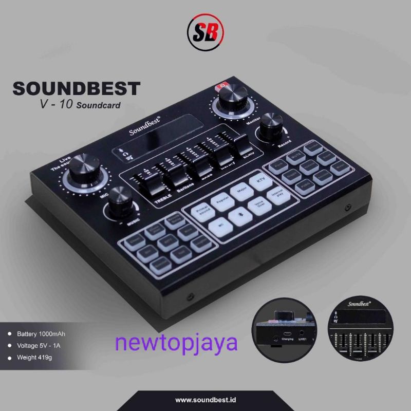 SOUND CARD SOUNDBEST V10 ORIGINAL