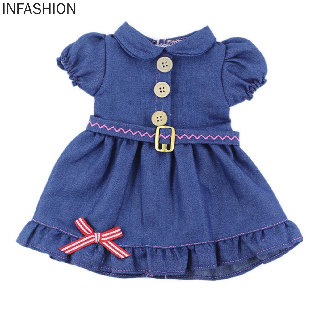 infant denim dress