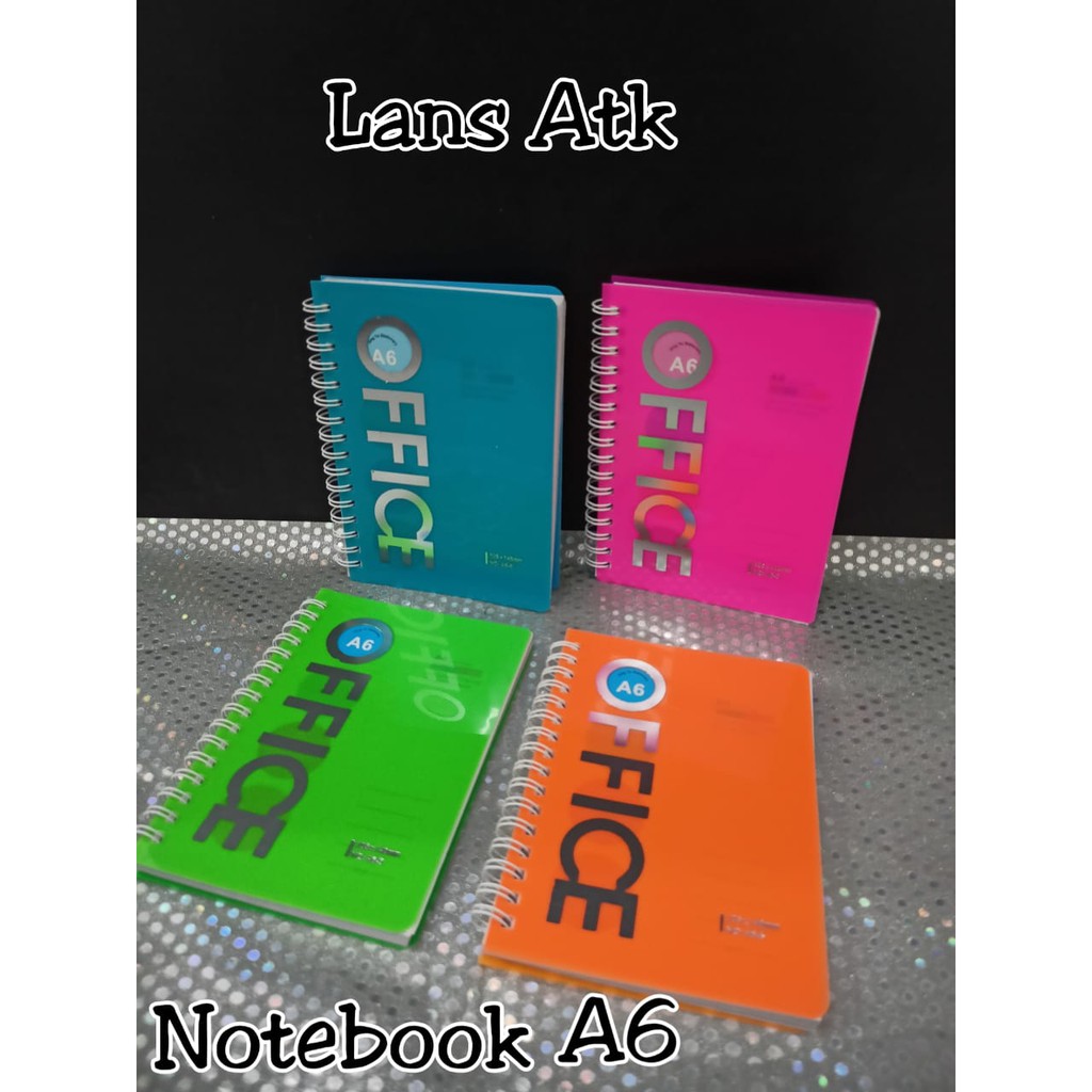 

Notebook Spiral A6-5 / Buku Catatan / Buku Sprial A6 (A6-5)