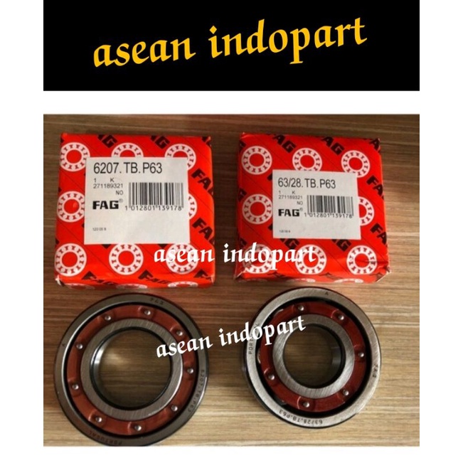 Bearing FAG 6207 6328 63-28 Hispeed Kruk As Suzuki SatriaF Satria Fu F150 fu150 Hi Speed