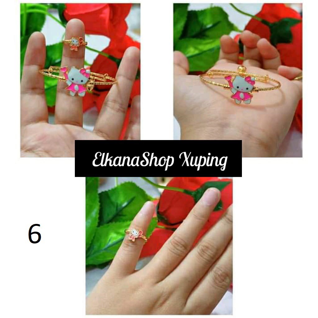 Gelang Anak benggel Free Cincin Xuping /elkanashop