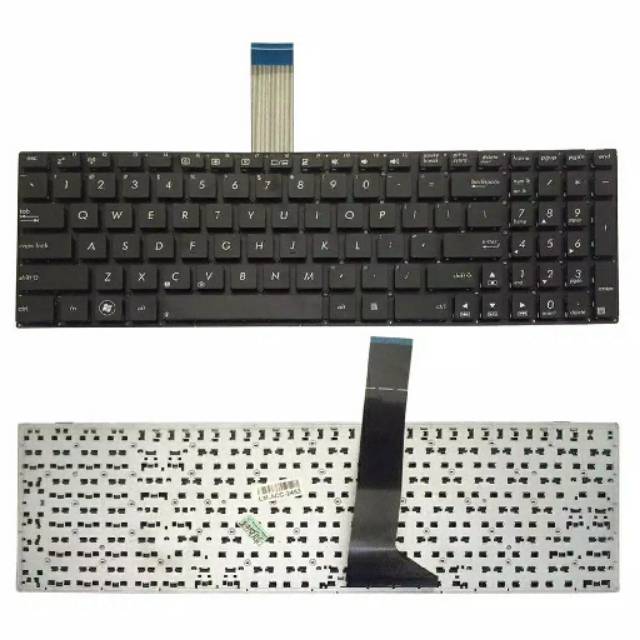 Keyboard Laptop ASUS X550 X550D X550DP X550E X550EA X550L X550LA X550LB X550Z X550ZE Hitam