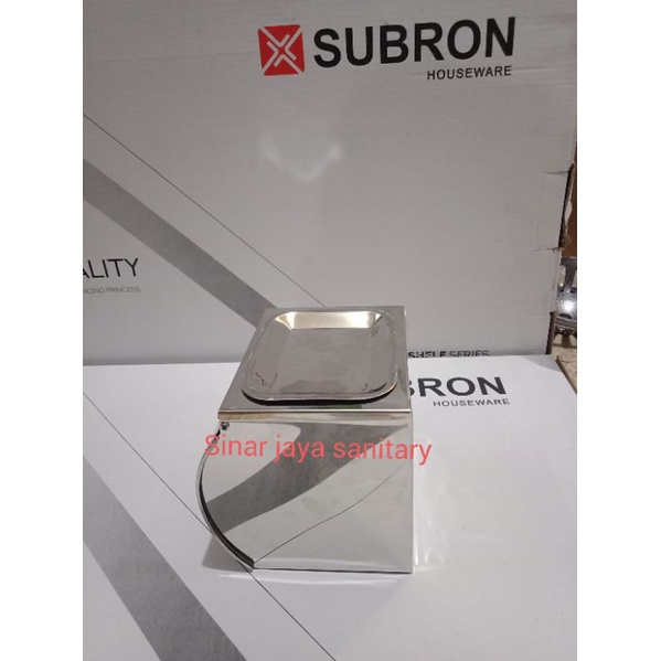 Tempat tissu gulung stainless 304 / tempat tissu asbak stainless / tempat tissu asbak / tempat tissu roll