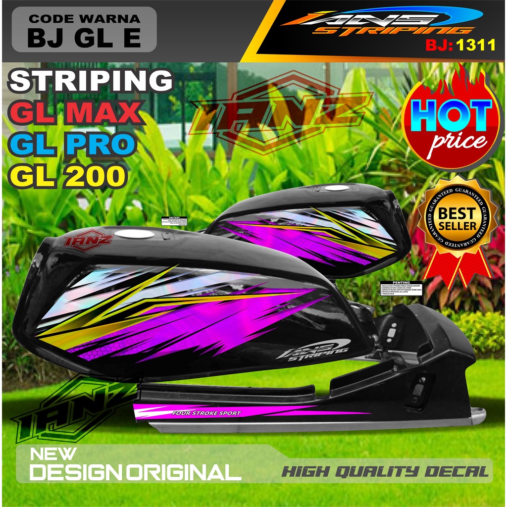 STIKER STRIPING GL 2000 HOLOGRAM / STRIPING GL PRO MAX VARIASI HOLOGRAM / STRIPING GL HOLOGRAM