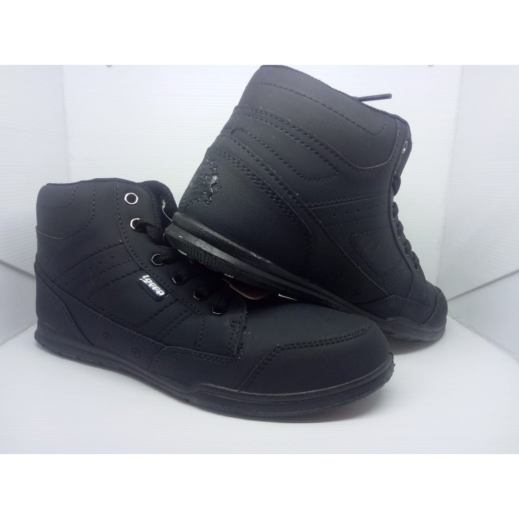 SEPATU LOGGO HITAM 07 | SEPATU SNEAKERS SEKOLAH
