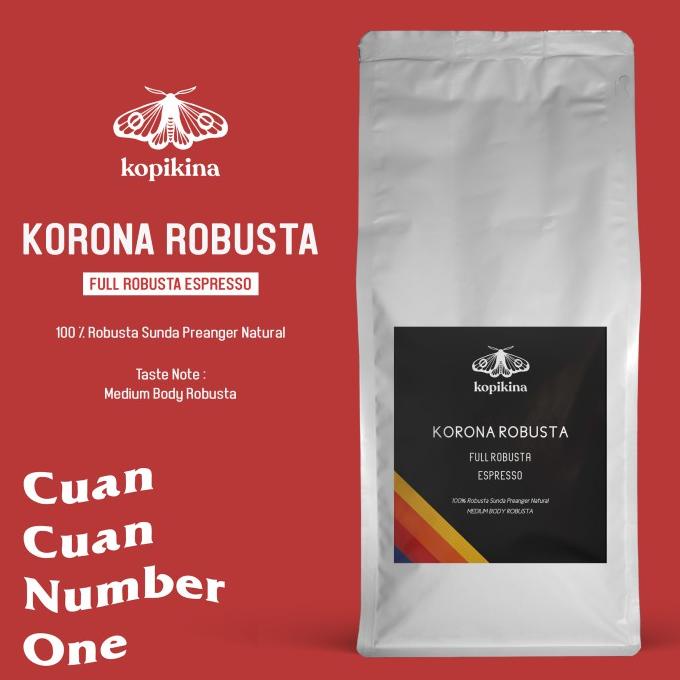 

[COD] KORONA ESPRESSA Full Robusta Espresso Beans 1KG [COD]