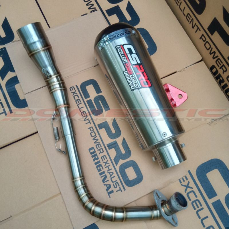 KNALPOT CS PRO SCOOPY 2020 BEAT 2020 GENIO VARIO CS PRO ORIGINAL NOT BEST3 DOS WRX LONERAIDER JRM