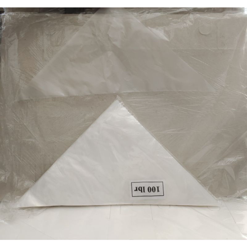 plastik contong/spuit