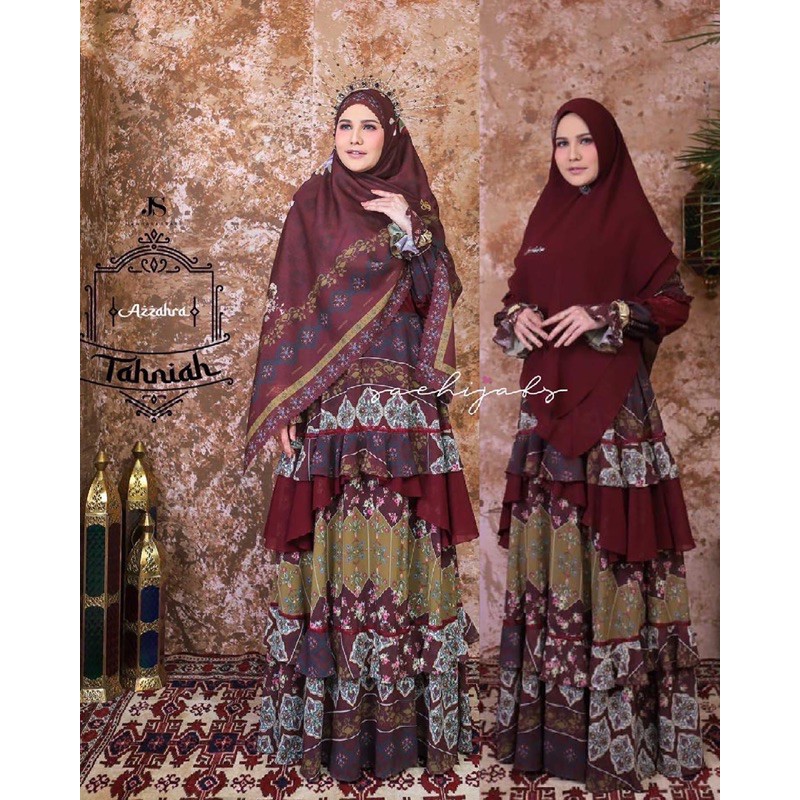 AZZAHRA SET 5in1 TAHNIAH SERIES BY JAWHARA SYARI