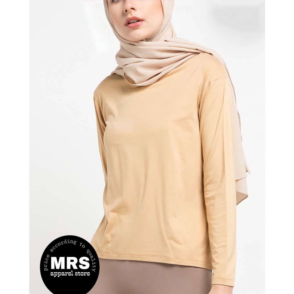 Manset Baju Inner Lengan Panjang Bahan Spandek Rayon Premium