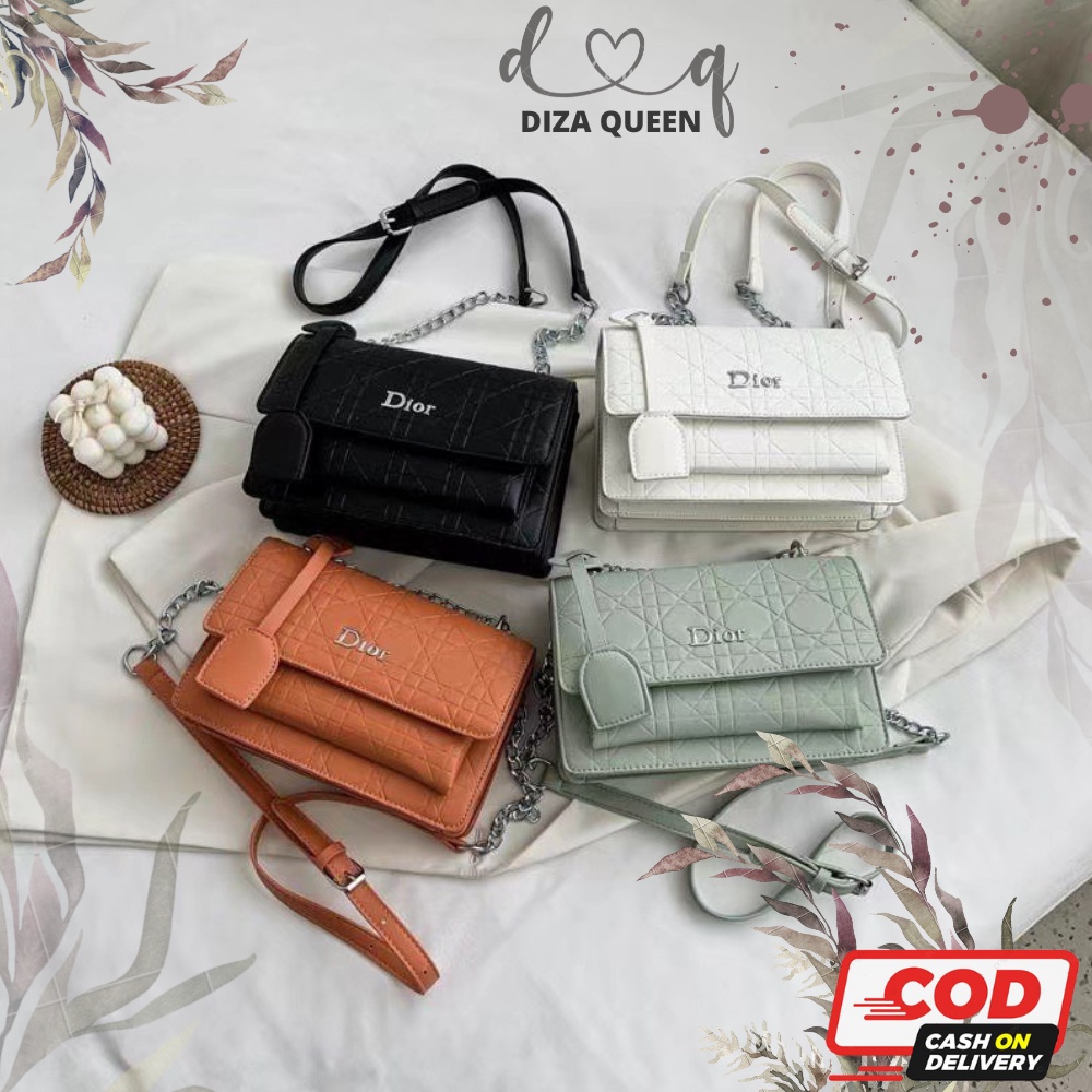 DQ344 Tas Selempang Wanita Import TF7783 SS329 BQ3241 LT1281 EL5382  Tas Jakarta Tas Fashion