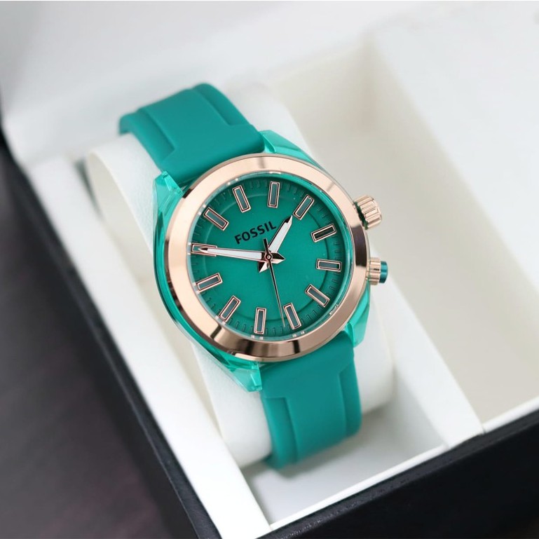 Jam Tangan Wanita Fashion RUBBER Best Seller Tanggal Aktif - Bisa Bayar Ditempat - COD - Grosir