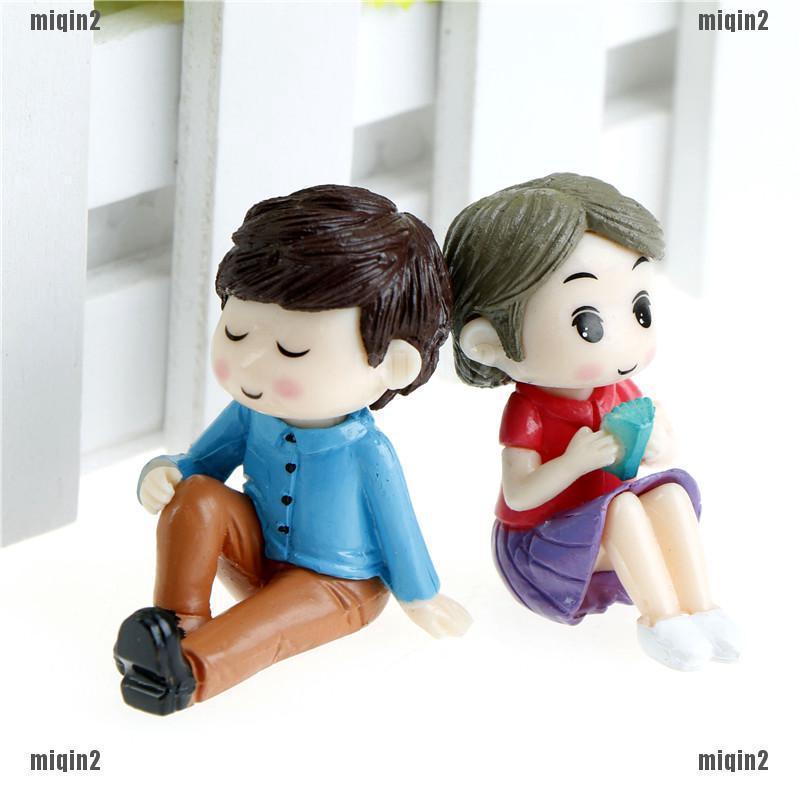 Patung Miniatur Pasangan Romantis Bahan Resin untuk Patung Miniatur Pasangan Romantis Bahan Resin untuk