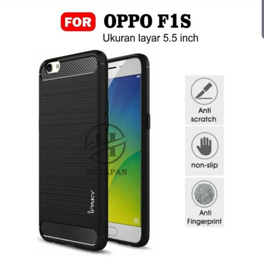 OPPO F5 F7 F1S A59 F11 F11 PRO Silicon Carbon Slim Fit Soft Case Premium