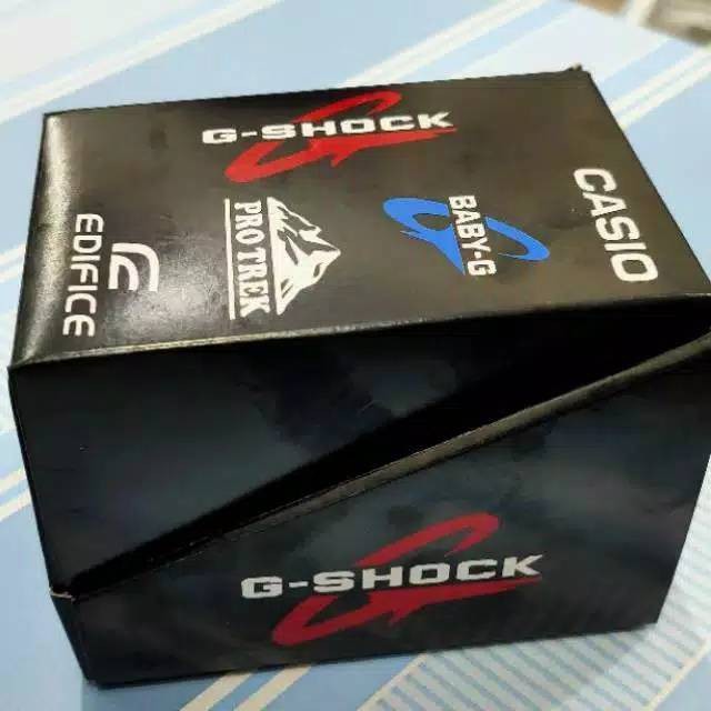 Jam Tangan Pria G Shock GST-8600 Metal Full Black Tampilah Mewah Murah &amp; Elegan Bonus Tas dan Dompet