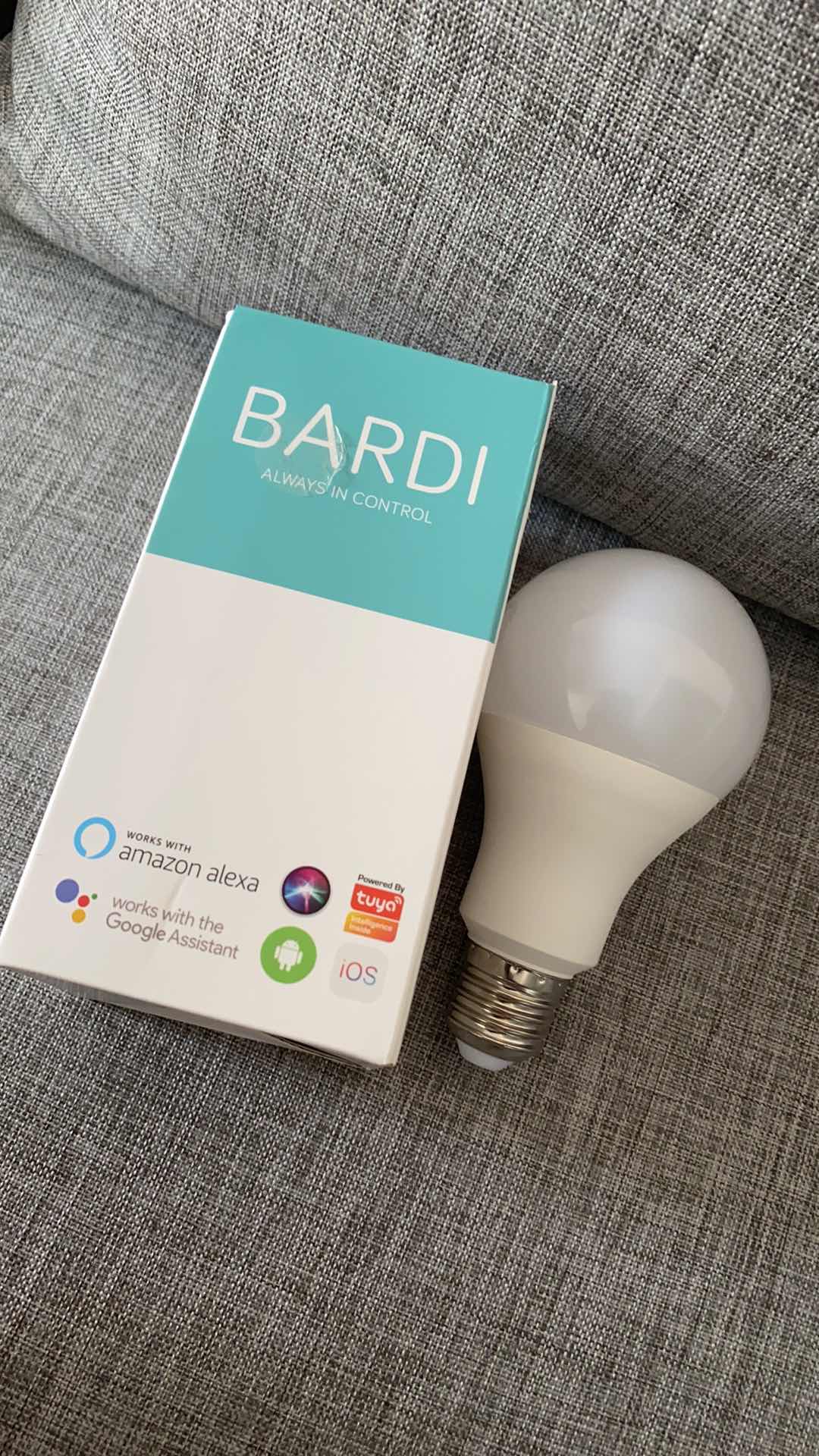 BARDI Smart LED Bulb 12W RGB+WW Bohlam Lampu Pintar Home
