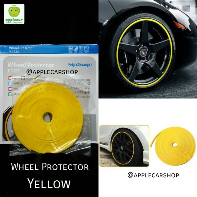 Wheel Protector // Lips /Lis Velg Pelindung Velg Kuning