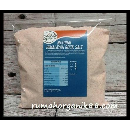 

TERUJI NATURAL HIMALAYAN PINK SALT/GARAM HIMALAYA (FINE/HALUS) 500gr