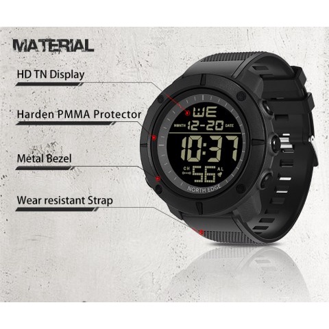 WPSKU sale NORTH EDGE TANK Tactics Digital Military ArmySportWatch Waterproof smartwatch