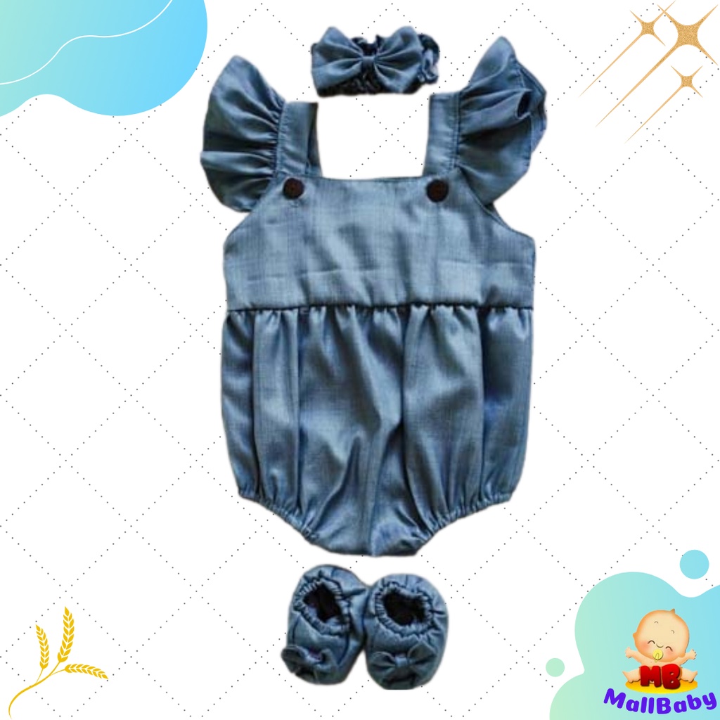 Baju  Anak Bayi Perempuan Jumper Bayi Cewek Cantik Cling