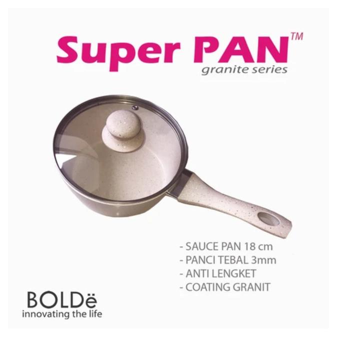 best produk] BOLDe SUPER PAN SAUCE PAN - GRANIT