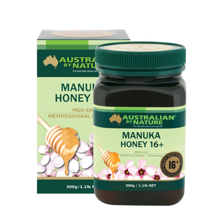

Australian By Nature Madu Manuka UMF atau NPA 16 atau MGO 600 ukuran 500gr setara dengan manuka health MGO 573