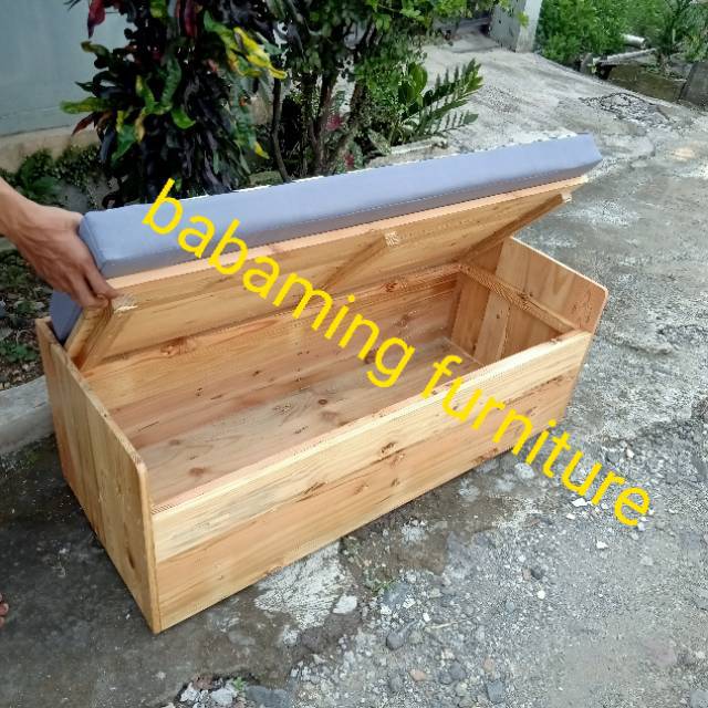 BENCH SOFA MULTIFUNGSI KAYU