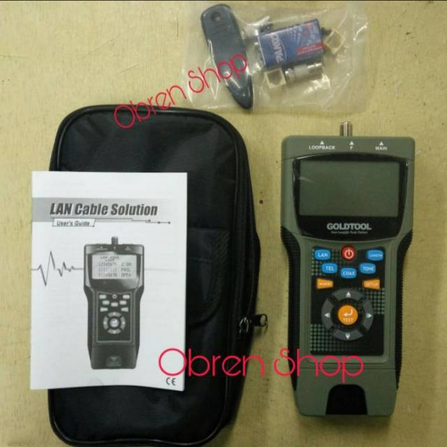 LAN TESTER DIGITAL GOLDTOOL TCT-2690 PRO