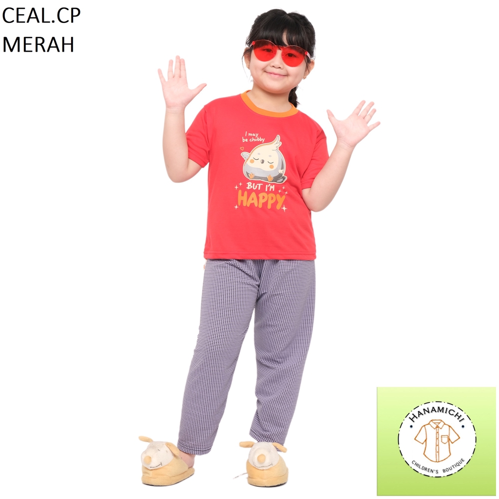 Hanamichi CEAL.CP Baju Tidur Anak Lengan Pendek