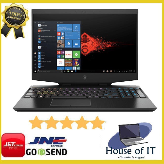 Hp Omen 15 Dh0105tx I7 9750h 16gb 1tb 512gb Ssd Rtx2060 Win10 15 6fhd Shopee Indonesia
