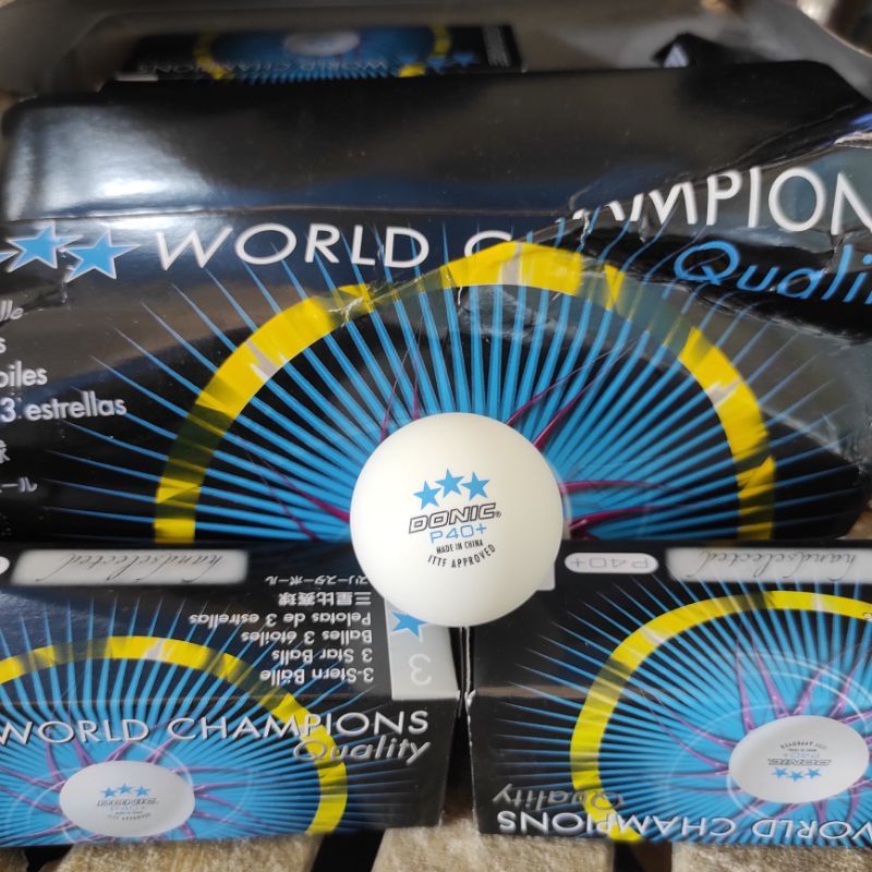 Bola pingpong tenis meja Donic P40+