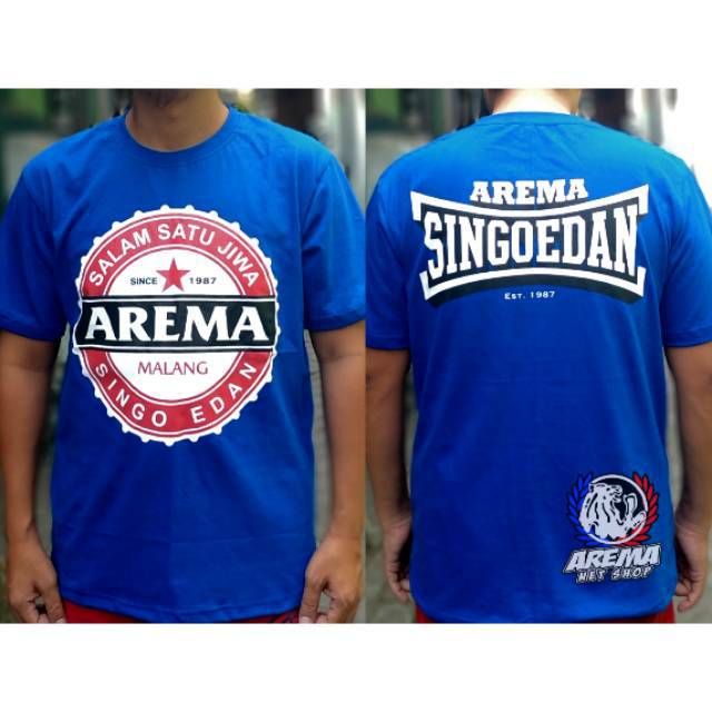 Baju Kaos Arema Malang Suporter Aremania Mbois Keren Shopee Indonesia