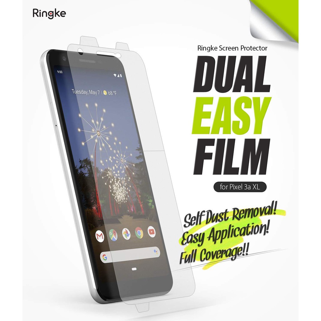 Ringke dual easy full screen protector for Google Pixel 3a XL