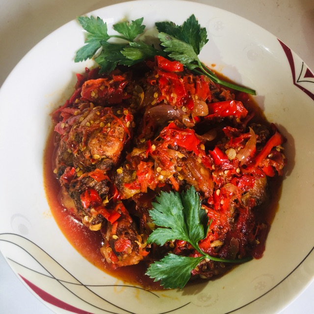 

Ayam Balado Cabe Dendeng