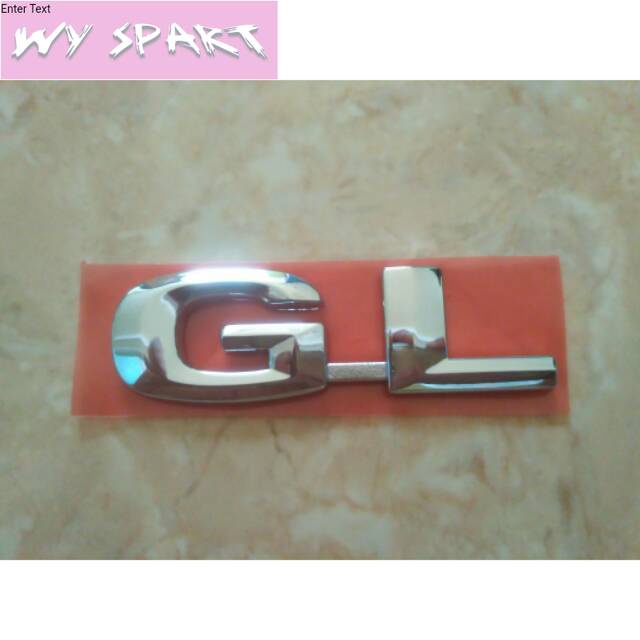 EMBLEM GL GS GA GS SUZUKI ERTIGA SWIFT SPLASH SX4 ORIGINAL