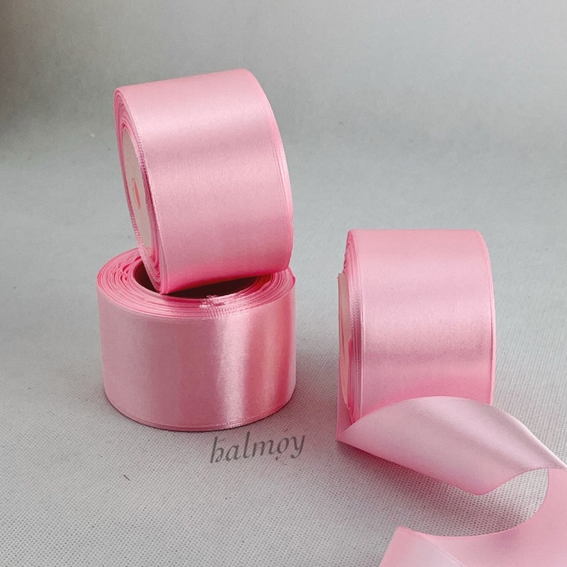 

PITA SATIN KAIN 2 INCI / 5 CM WARNA BABY PINK #004