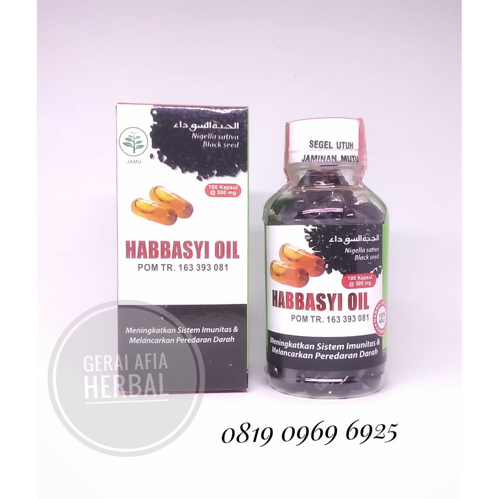 Habbasyi Oil 100 Kapsul