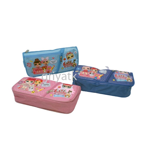 

Tempat Pensil Kotak Pensil Pencil Case Tepak Pensil Alat tulis Sekolah Kuliah Kant kain karakter LOL