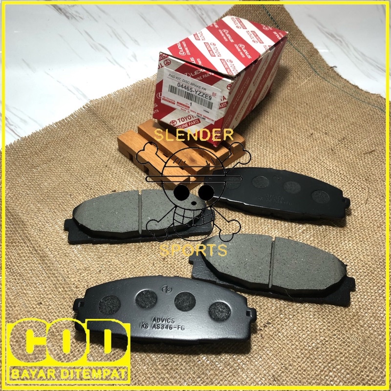 KAMPAS REM DEPAN HIACE COMMUTER - BRAKE PAD HIACE COMMUTER