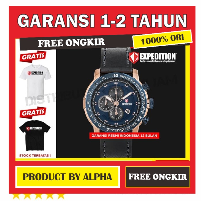 JAM TANGAN ORIGINAL EXPEDITION E6372M - 4 GARANSI RESMI ORI PRIA COWOK COWO LAKI LAKI2