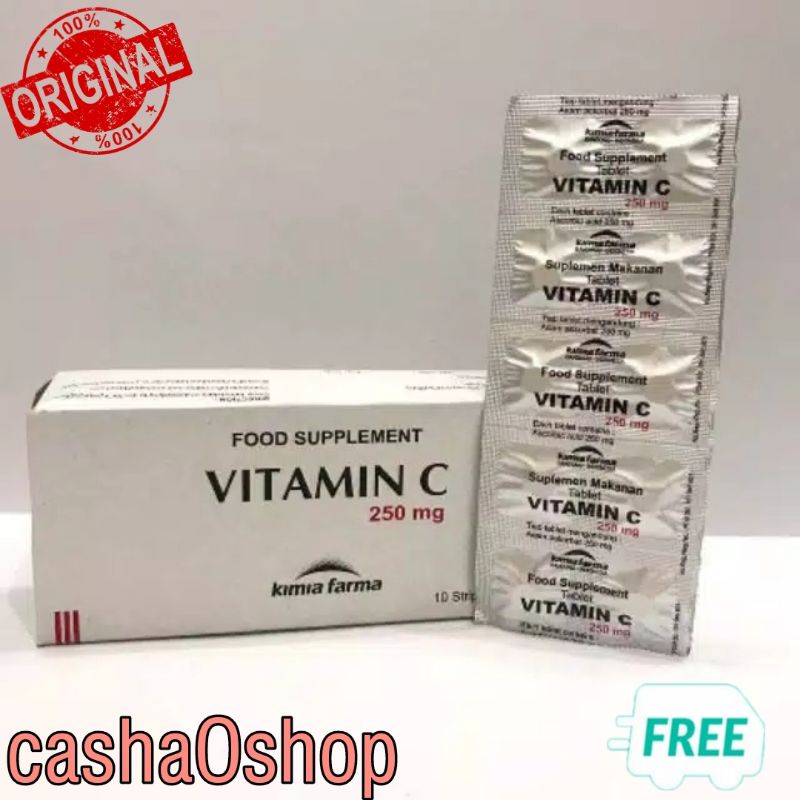 VITAMIN C 250 mg 100 TABLET